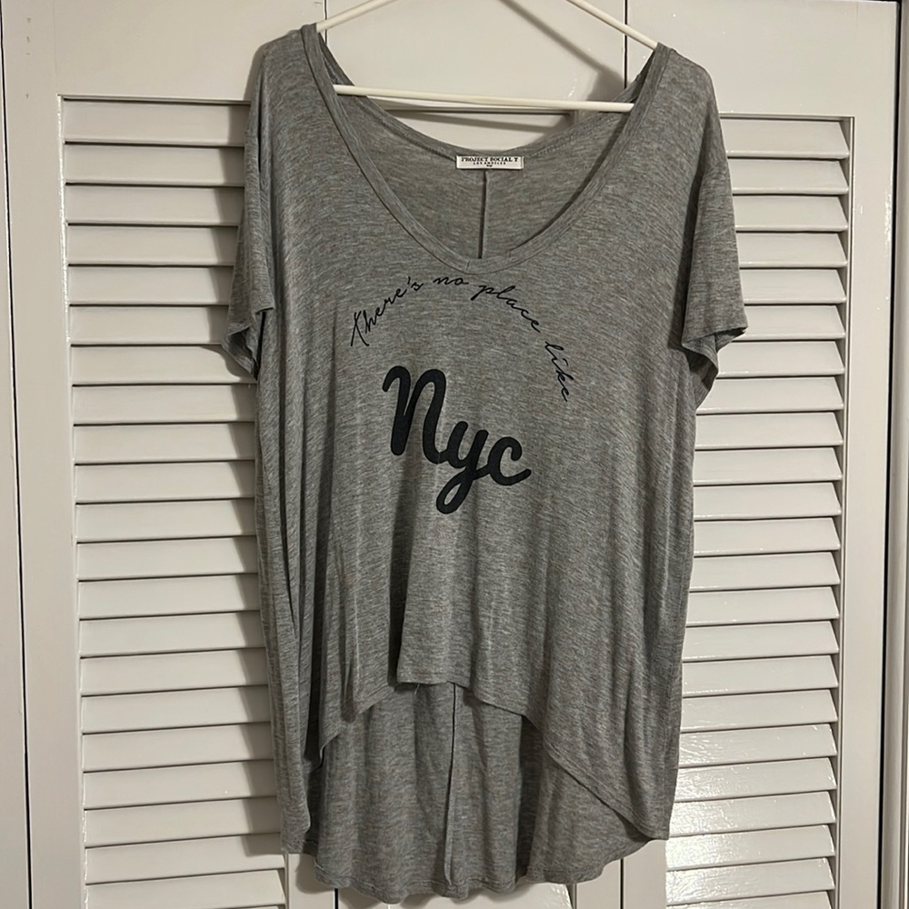 Gray Project Social T
